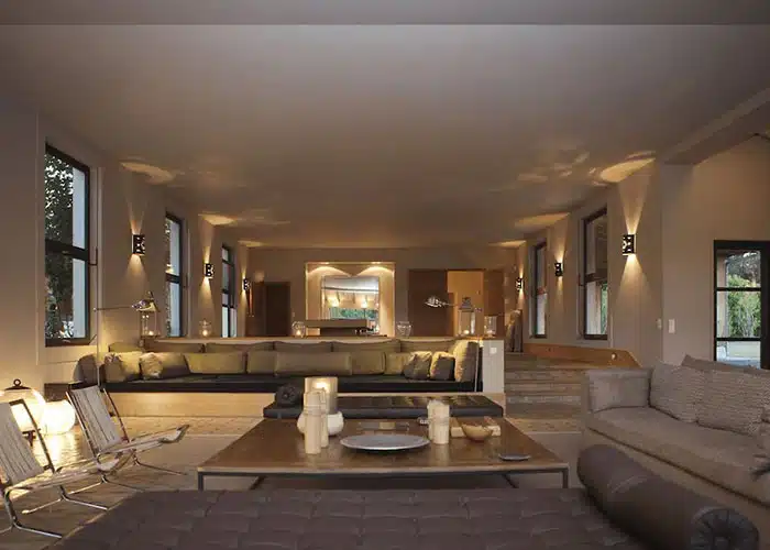 Salon d’une villa des Maisons des Soeurs